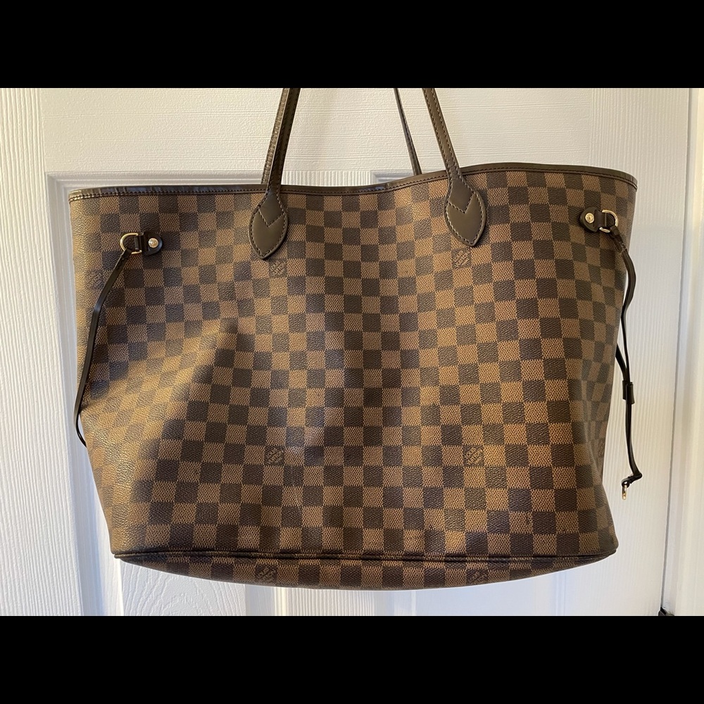 Louis Vuitton Neverfull MM Brown Tote